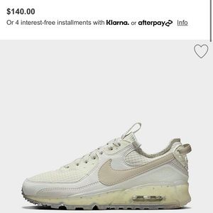 Nike air max terrascape sneakers Sz 9